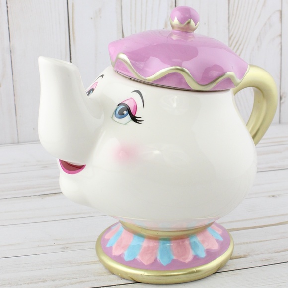 RESTOCK! Beauty and the Beast Mrs. Potts Teapot - Picture 2 of 8
